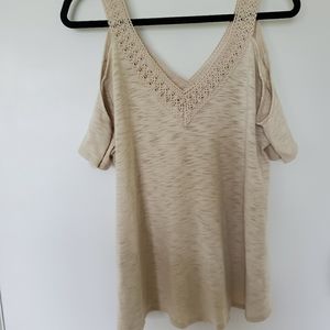 NY&Co off the shoulder women's top sz XL